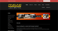 Desktop Screenshot of finelinefabrications.com.au